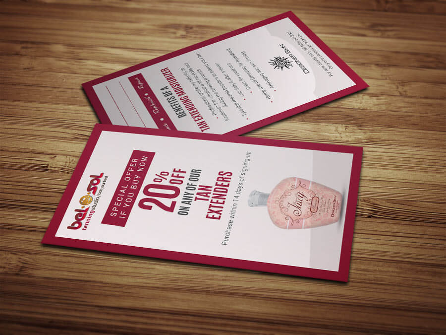 Business Cards Bel O Sol Tanning Salon8